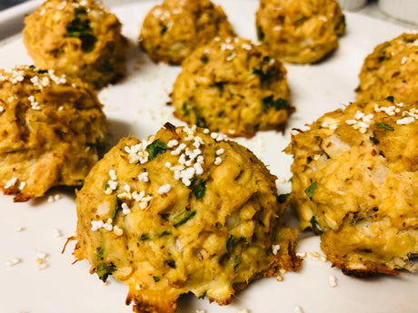 Amaranth Tuna Cakes / Tortitas de Atún y Amaranto