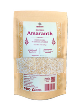 Mexican, amaranth, grain, puffed, oaxaca, plant-based, cereal